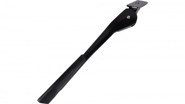 ATRANVELO Seitenständer &quot;Dux&quot;; Stufenlos verstellbar 24&quot;-29&quot;, schwarz; Aluminium-Druckguss, pulverbeschichtet, großer Kunststoff-Fuß, gut geeignet auc