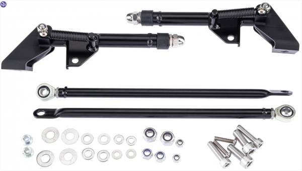 TERN Zubehör "Lockstand QuadStruts"; Satz, schwarz, mit Befestigungsmaterial; Upgrade-Kit für den Atlas Lockstand 2-Beinständer (GSD Gen.2) bestehend
