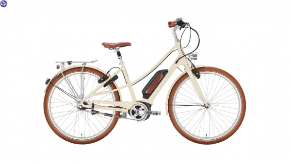 EXCELSIOR Elektro-Cityrad &quot;Vintage E CB&quot; Mod. 22, Mixte, 28&quot;, hellelfenbein, 7-Gang SHIMANO &quot;Nexus&quot; Rücktritt, 53 cm