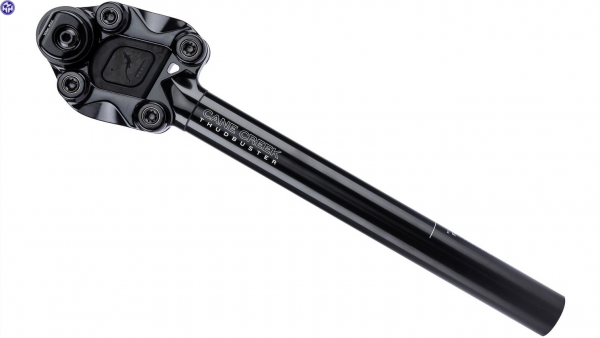 TERN Federsattelstütze, Cane Creek Thudbuster G4, schwarz, Ø 30,9 mm, 375 mm lang, 52 mm Federweg, passend für HSD und GSD Gen.2