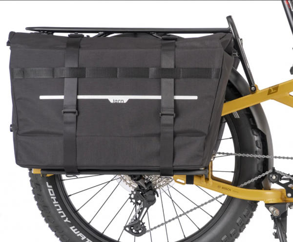 TERN Tasche "Cargo Hold 72 Panniers"; Passend für TERN Orox, Paar, jeweils 72l Volumen oder max. 20kg Traglast auf asphaltierten Straßen*, faltbar, wa